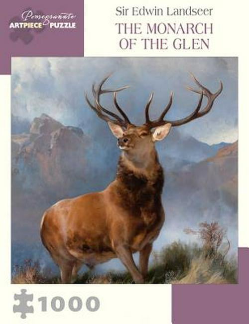 Sir Edwin Landseer The Monarch Of The Glen 1000 Piece Jigsaw