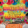 thumbnail image 2 of Fun Express Gold Fiesta Taco Bout A Party Mylar Balloon Banner, 2 of 2
