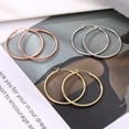 thumbnail image 3 of TIGNN Hoop Earrings for Women Hypoallergenic Chunky Earrings, 3 of 5