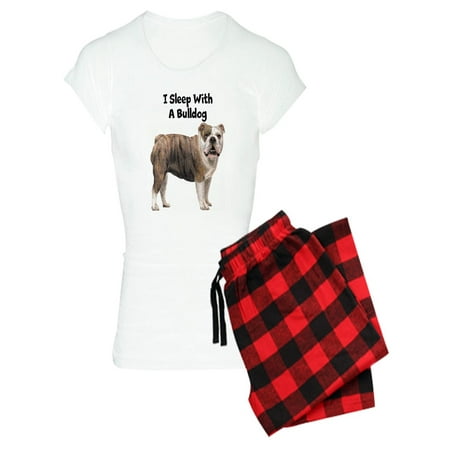 

CafePress - I Sleep With A Bulldog - Women s Light Pajamas