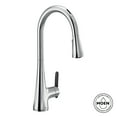thumbnail image 4 of Moen S7235ev2 Sinema 1.5 GPM Single Hole Pull Down Smart Kitchen Faucet - Nickel, 4 of 7