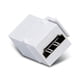 thumbnail image 1 of HDMI Keystone Jack Phizli 10 Pack Adaptador Acoplador Hembra a Hembra Blanco, 1 of 2