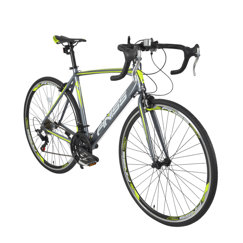 Outdoor Exercise Road Bikes with 21 Speed Dual Disc Brakes, Adult