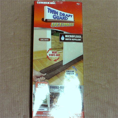 Twin Draft Guard ULTIMATE As Seen On TV the DoubleSided Insulator with a Water Repellent