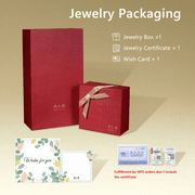 ZHOU LIU FU 24K Gold Pendant Necklace Four-Leaf Clover Diamond Cut Lucky Jewelry Birthday Anniversary Gift for Women 16-18