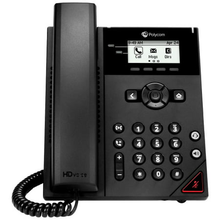 Polycom VVX 150 2200-48810-025 Entry level IP Phone w/ 2 Line & SIP