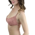 thumbnail image 3 of ToBeInStyle Women's Strappy Back Scallop Design Lace Bandeau, 3 of 4