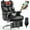 Black, variant on 800LBS Relax Massage Office Chair with Foot Rest and 8 Points Vibration Heat for Suitable for Multiple body types, Ergonomic Executive Reclining Desk Chairs for Home Office