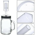 thumbnail image 2 of 2 PCS Fermentation Lids Kit Airlock For Fermentation Air-Locks With Black Grommets Airlock Bubble For Beer And Wine, 2 of 9