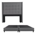 thumbnail image 1 of Box Base Cama King Size + Cabecera Titan Gris, 1 of 7