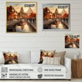 thumbnail image 4 of Designart "To Karnak Egypt Journey painting" Egyptians Floater Framed Wall Art Print, 4 of 7