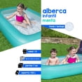 thumbnail image 4 of Alberca Inflable Bestway Infantil Verde Turquesa 102 Lt Plástico PVC Resistente, 4 of 4