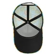 thumbnail image 3 of Picia Pineapple pattern Trucker Low Profile Hat Men Women Baseball Cap Dad Hat Adjustable Unconstructed Plain Cap, 3 of 9