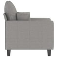 thumbnail image 2 of vidaXL Sofa Chair Light Grey 60 cm Fabric, 2 of 5