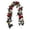 A, variant on Artificial Black Eucalyptus Garland,68.9" Faux Red Rose Floral Hanging Vine with Pumpkin Berries, Gothic Wall Mantel Door Decorative Greenery Swag, Indoor Outdoor Party Front Arch Table Ornament