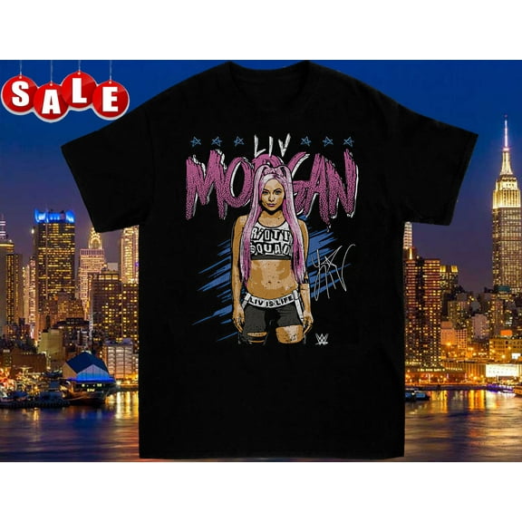 Liv Morgan Artwork Sport Signed Black Unisex S-234XL T-Shirt BTT356