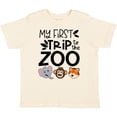 thumbnail image 3 of Inktastic My First Trip to the Zoo Cute Animals Boys or Girls Toddler T-Shirt, 3 of 5