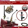 thumbnail image 1 of American Shifter  C4 Shifter Kit Black 10 in. E Brake Cable Clevis Trim Kit Dipstick for EEB90, 1 of 1