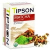 Tipson Organic Matcha Green Tea - Chai Mix - 25 Foil Enveloped Double Chambered Bags - Antioxidant - Keto/Paleo