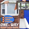 thumbnail image 4 of Window Film, One-Way Privacy Imitation Blinds Cover, Premium Adhesive Glass Film for Home Office Easy Install, 4 of 7