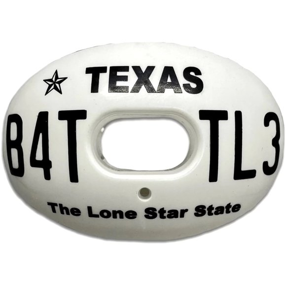Battle Sports Plaque Texas Protecteur de Lèvres à Oxygène pour Adultes