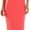 Coral, variant on Women's Thin Strap Racerback V-Neck Maxi Dress - Fuchsia - Medium