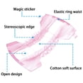 thumbnail image 3 of DONO Disposable Pet Diapers Female Dogs 2018 Super Absorbent Soft Heating Pee Diapers Liners XXS-M, Including 14-20 Puppy Diapers Dogs Cats XXS 20count, 3 of 7