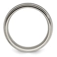 thumbnail image 2 of Edward Mirell Titanium Triple Groove Blue Anodized 7mm Band, 2 of 5