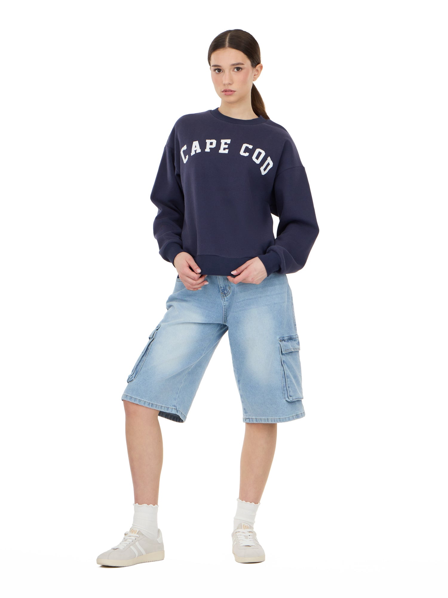 Forever 21 Women's and Women's Plus Destination Fleece Crewneck, Sizes XXS-4X