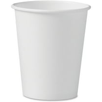 Solo Cup 10 Oz Paper Cups - 20 / Bag - 10 Fl Oz - 20 / Carton - White - Paper - Hot Drink, Cold Drink, Beverage