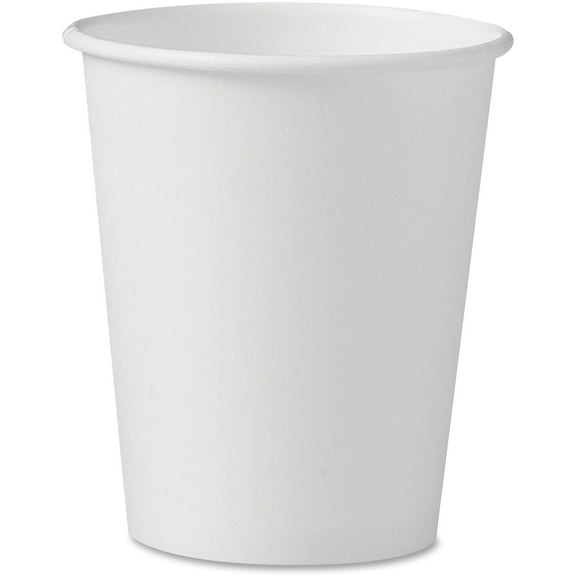 Solo Cup 10 Oz Paper Cups - 20 / Bag - 10 Fl Oz - 20 / Carton - White - Paper - Hot Drink, Cold Drink, Beverage