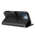 thumbnail image 7 of SaniMore for iPhone 14 6.1" PU Leather Case, Magnetic Closure Flip Wallet Cover with Wrist Strap Card Slot & Multi-Angle Kickstand All-Inclusive Protective Shell, Black, 7 of 7