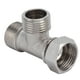 thumbnail image 5 of Conector de tubería G1/2 macho/hembra Conector en T de rosca de acero inoxidable Adaptador en T de junta de tubería de agua, 5 of 14