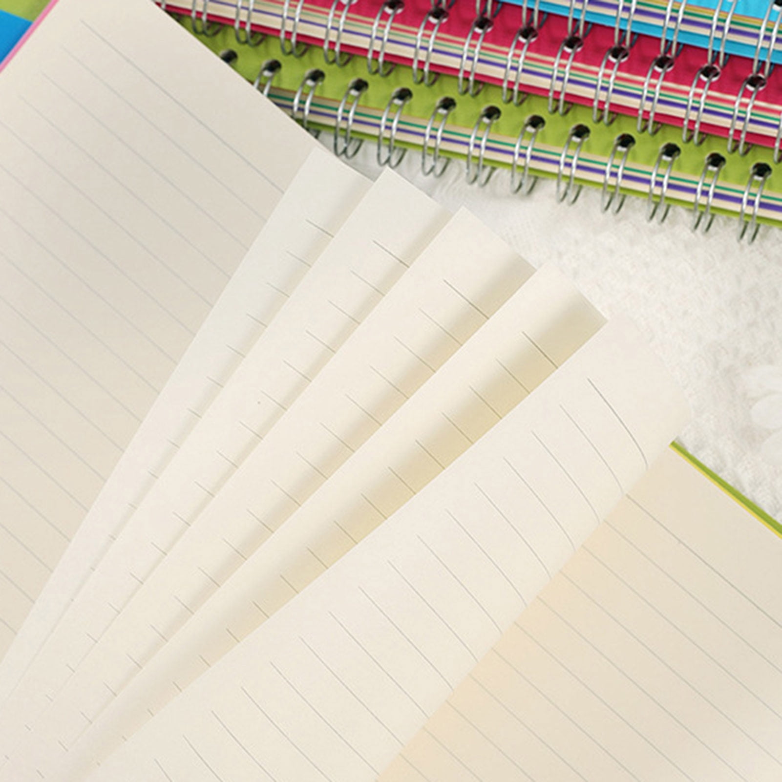 Homerr Notebook Spiral Notebook with Dividers Smooth Writing Premium Thickened Page A5/B5 Coil Ring 5 Subject Notebook Office Supplies Spiral Notebook