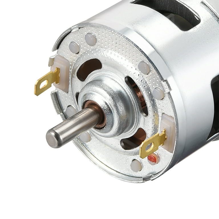 12V 100W Electric Motor Round Shaft Electric Micro DC Motor 12000r/min High  Speed Large Torque