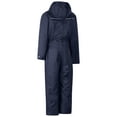 thumbnail image 2 of (Taille 5/taille 6, Bleu Marine) - Combinaison de Pluie Extérieure Imperméable pour Enfants Trespass contre les Gouttes d'Eau, 2 of 6