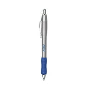 Profile Metal Ballpoint Pen, Retractable, Medium 1 Mm, Blue Ink, Silver Barrel, Dozen | Bundle of 2 Dozen