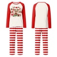 thumbnail image 3 of Lvotionpl Match Family Christmas Pjs, Matching Christmas Pajamas Long Sleeve Top & Pants Set Matching Holiday Family Pajama Xmas Sets, 3 of 4