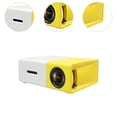thumbnail image 3 of Mini proyector Hugo proyector portátil resolución 320x240 microproyector para cine en casa, 3 of 10