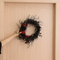 thumbnail image 7 of sruoe Halloween Decorations, Indoor Outdoor Halloween Decor, Artificial Wreaths, Halloween Decorations for Outside, Decoration Halloween Wreath for Front Door, 7 of 7