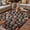 Dark Brown, variant on Colorful Stones Outdoor Rug for Patio/Deck/Porch, Non-Slip Large Area Rug 5 x 7 Ft, Modern Art Farmhouse Stones Indoor Outdoor Rugs Washable Area Rugs, Reversible Camping Rug Carpet Runner