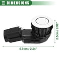 thumbnail image 4 of 2 Pcs Car Bumper Reverse Parking Assist Sensor for Toyota Sequoia 2015-2019 Plastic No.893410R040A0, 4 of 6
