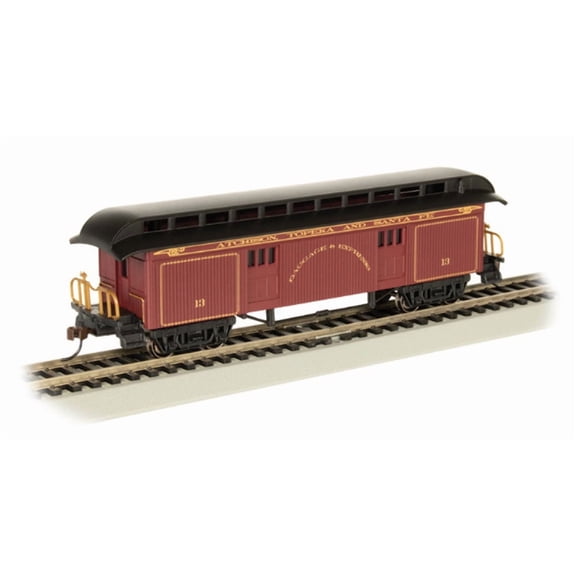 Bachmann 15304 HO Scale BAGGAGE (1860-80 ERA) - SANTE FE