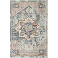 thumbnail image 2 of Well Woven Tivoli Grote Global Vintage Medallion Blue 7'10" x 9'10" Distressed Area Rug, 2 of 6