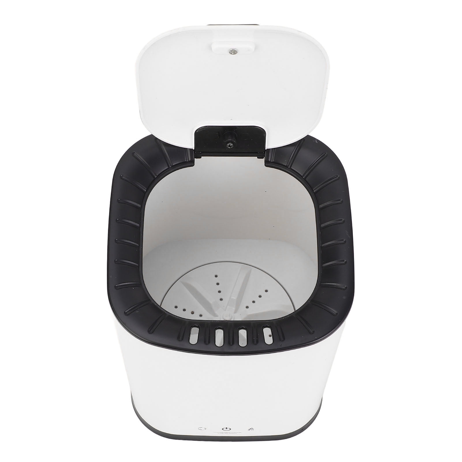 Portable Washing Machine LED Display Automatic Efficient Cleaning Quiet Mini Washer for Sock Underwear, Simple to Use, Built in Rollers Portable Washer for Camping, Dorm