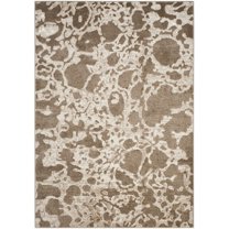 Safavieh  Vogue Selay Modern Abstract Rug Light Brown 5'1" x 7'6" 5' x 8'