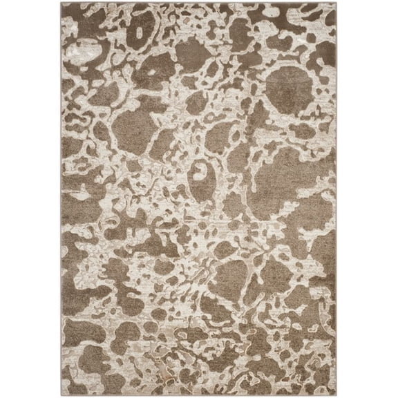 Safavieh  Vogue Selay Modern Abstract Rug Light Brown 5'1" x 7'6" 5' x 8'