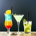 thumbnail image 7 of NOGIS 100 Pcs Black Boba Straws Jumbo Smoothie Straws,Individually Wrapped Disposable Plastic Large Wide-mouthed Milkshake Drinking Straws(0.43" Wide X 9.45" Long), 7 of 7