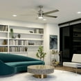 thumbnail image 6 of 56 inch Ceiling Fan with Light Kit-Brushed Stainless Steel Finish Bailey Street Home 147-Bel-4435932, 6 of 10