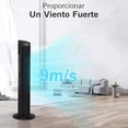 thumbnail image 4 of Ventilador De Torre Shawty® 40 Pulgadas 100cm Con Control Remoto, 5 Velocidades Temporizador 12H, Silencioso y Portátil, Ideal Dormitorio, Oficina, Cocina, 4 of 5